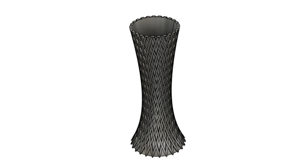 basic modern vase fila print download free stl model printablescom 3d models household decor decoration flower flowerpot flowervase 3d print model - Mito3D