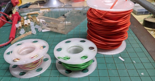 wire spools nan download free stl model printablescom 3d models hobby & makers organizers spool 3d print model - Mito3D