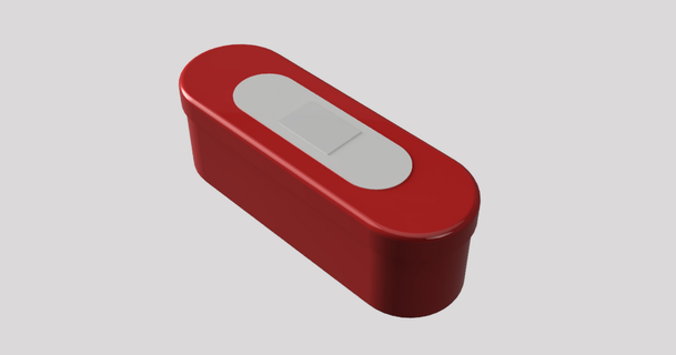 tono vendaje caja digoz descargar gratis stl modelo imprimiblescom 3d modelos cuidado salud médico herramientas almacenaje herida 3d print model - Mito3D