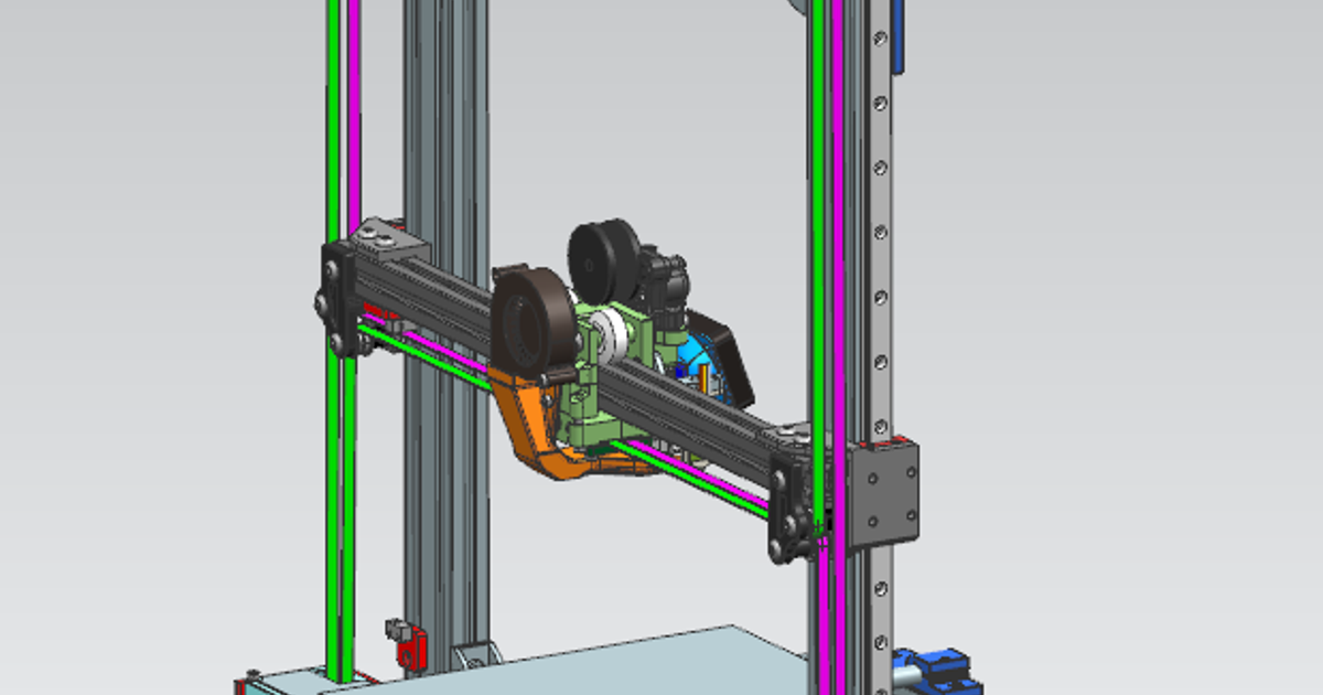 çekirdek xz ağ am8 dönüştürmek 93djen indir Bedava stl model printablescom 3d modeller yazıcılar yükseltmeler a8 a8zaxis am8upgrade anetam8 3D print model - Mito3D