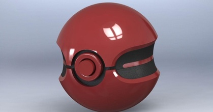 wertschätzen Ball Nintendo Schalter Spiel Halter Unterstützung gosga365 download frei stl Modell Printablescom 3d Modelle Gadgets Video Spiele Veranstalter Pokeball Pokémon 3d print model - Mito3D