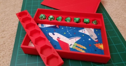 zar tepsi Kulp destek Sean Rogers indir Bedava stl model printablescom 3d modeller oyuncaklar oyunlar yazı tahtası dicebox dicetray dnd Zindanlar Ejderhalar 3d print model - Mito3D