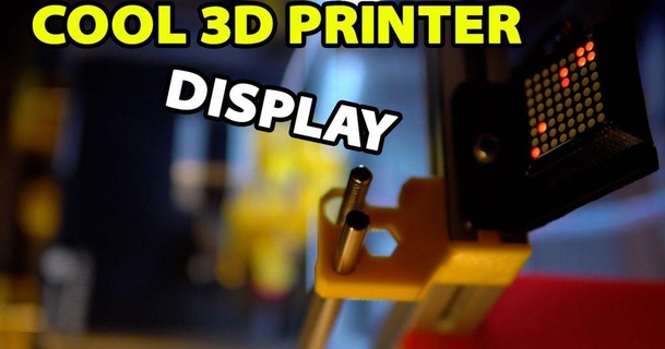 max7219 3d printer display case marlin firmware bookaroo download free stl model printablescom models printers accessories 2020 3030 3dprinter 3d print model - Mito3D