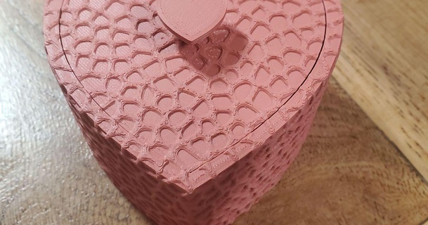 San Valentino cuore scatola swagislife Scarica gratuito stl modello printablescom 3d Modelli arte design disegni 3d print model - Mito3D