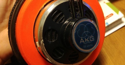 akg k240 series headphone lid shell kraz download free stl model printablescom 3d models hobby & makers mechanical parts 2058z02210 240 headphones 3d print model - Mito3D