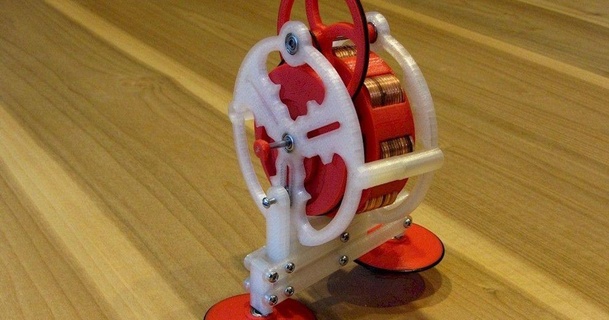 giroscópio lobocnc baixar livre stl modelo printablescom 3d modelos brinquedos jogos brinquedo ambulante 3d print model - Mito3D
