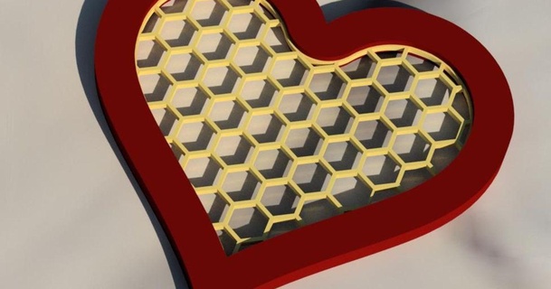 sevgililer kalp anahtarlık baskı vkng indir Bedava stl model printablescom 3d modeller moda Aksesuarlar günü Sevgililer Günü hediyeleri 3d print model - Mito3D