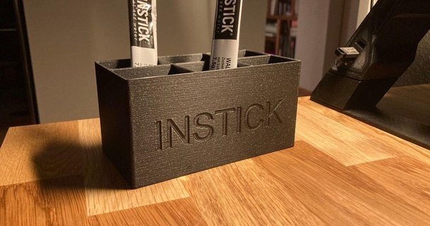 instick box eppo87 download free stl model printablescom 3d models household kitchen storagebox 3d print model - Mito3D