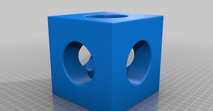 oco cubo Darren baixar livre stl modelo printablescom 3d modelos impressoras teste 3d print model - Mito3D