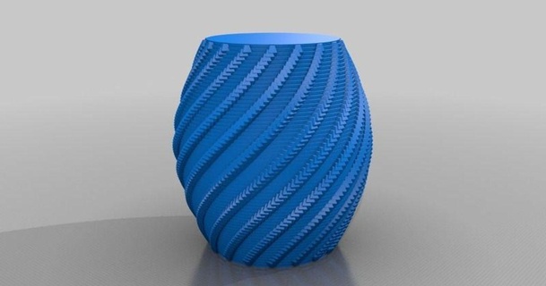 bulge twist vase geekdad 3d download free stl model printablescom models art & design designs customized 3d print model - Mito3D