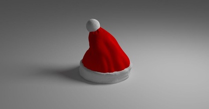 santa hat mmu drodfro download free stl model printablescom 3d models seasonal designs winter & christmas year's mmu2 mmu2s 3d print model - Mito3D