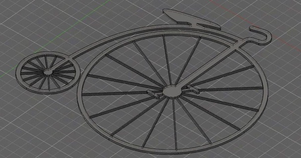 bicicletta scrapbooking fmancini Scarica gratuito stl modello printablescom 3d Modelli passatempo creatori idee 3d print model - Mito3D