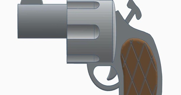 toon pistolet Roger lapin Archie Télécharger libre stl modèle imprimablescom 3d modèles jouets Jeux Extérieur eddievaliant film movieprop soutenir 3d print model - Mito3D