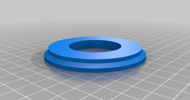 rousseau router lift base plate ring replacement tailslide download free stl model printablescom 3d models hobby & makers tools 3d print model - Mito3D