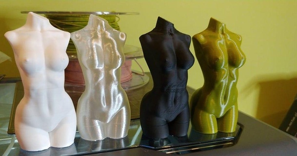 female body vase mode fixed geomagic wrap ov darkness download free stl model printablescom 3d models art & design sculptures 3d print model - Mito3D