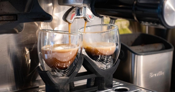 espresso Fincan jig Breville makine bodum bardak pinniped indir Bedava stl model printablescom 3d modeller ev halkı mutfak Kahve fonksiyonel baskı 3d print model - Mito3D