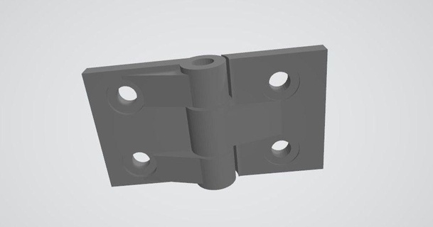 dobradiça alumínio perfil mbrs baixar livre stl modelo printablescom 3d modelos passatempo fabricantes mecânico partes faça 3d print model - Mito3D