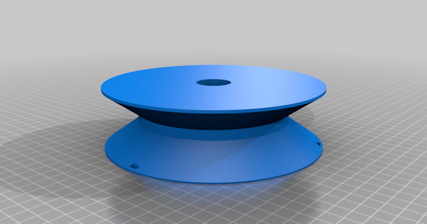 filament reel vase spiral mode newspeak download free stl model printablescom 3d models printers accessories 3d print model - Mito3D