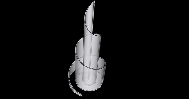 tordu spirale décoratif vase Lac 3d Télécharger libre stl modèle imprimablescom modèles art conception dessins décor décoration 3d print model - Mito3D