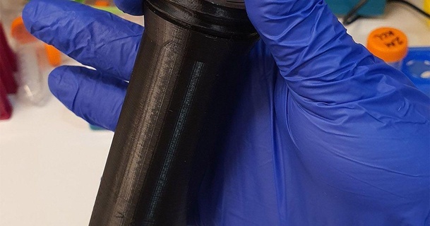 50ml cônico tubo Trevas armazenamento vasilha screw on tampa njmck baixar livre stl modelo printablescom 3d modelos Aprendendo química biologia bioquímica laboratório 3d print model - Mito3D