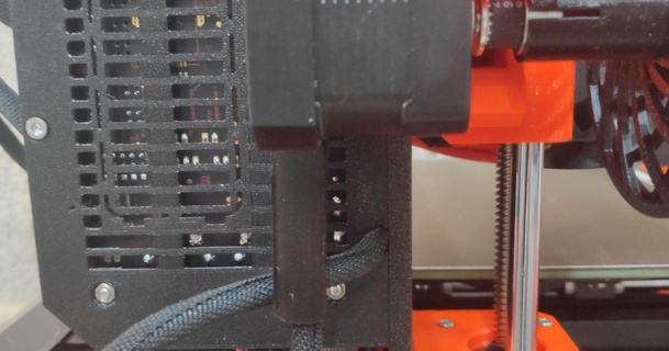 support cable moteur axe davidm download free stl model printablescom 3d models printers accessories cablemanagement motor xaxis 3d print model - Mito3D