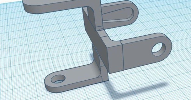 cuadrúpedo pierna remezclar plexiglás descargar gratis stl modelo imprimiblescom 3d modelos pasatiempo hacedores rc robótica arduino 3d print model - Mito3D