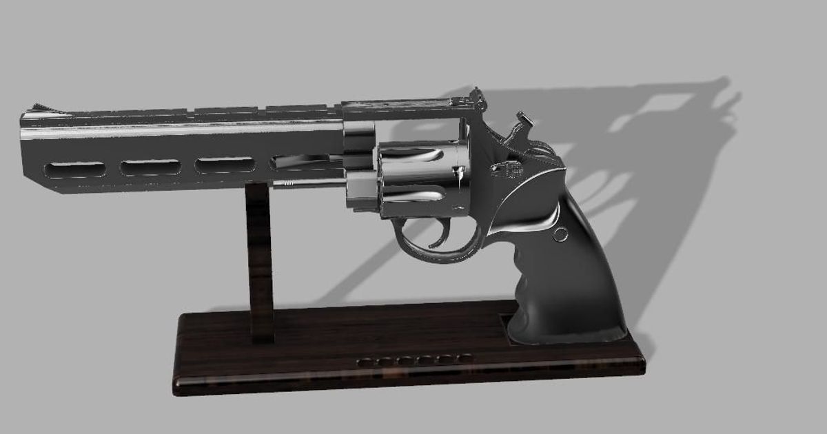 caer 4 Kellog pistola soporte Gordon descargar gratis stl modelo imprimiblescom 3d modelos pasatiempo hacedores ideas fallout4 kellogs 3D print model - Mito3D