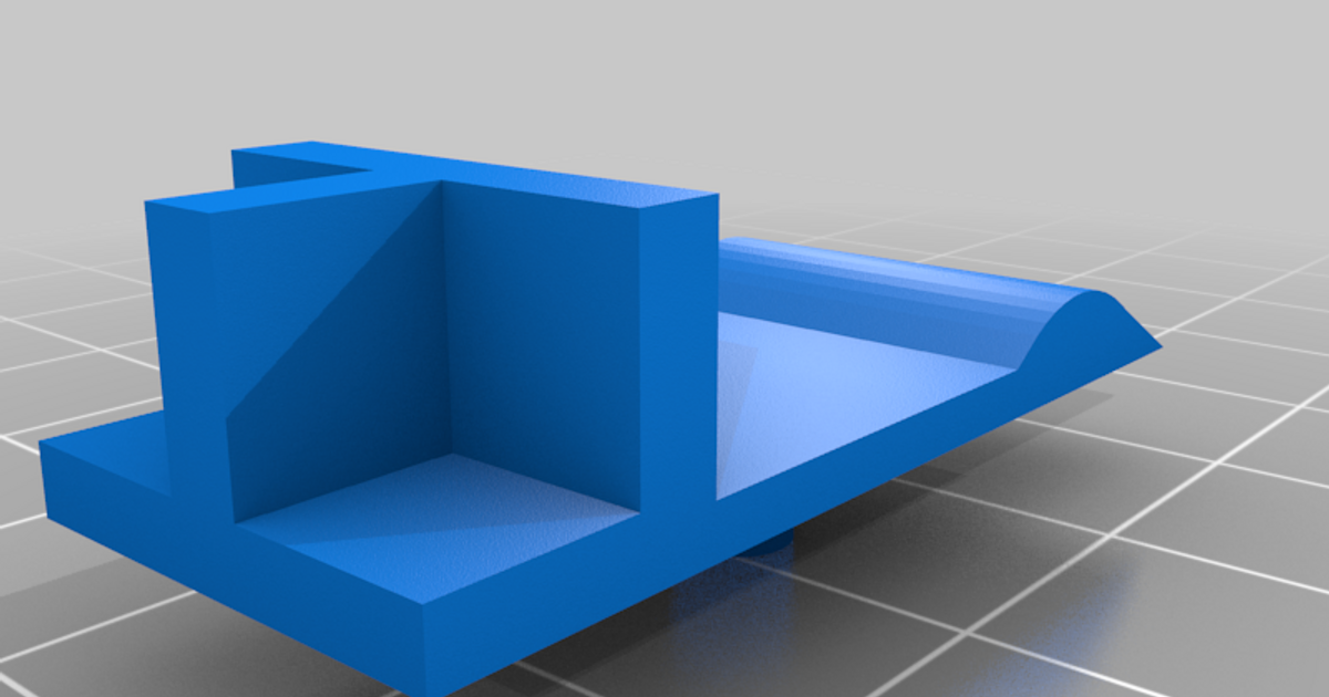 kitchen cabinet shelf support disttrack3d download free stl model printablescom 3d models household 3D print model - Mito3D