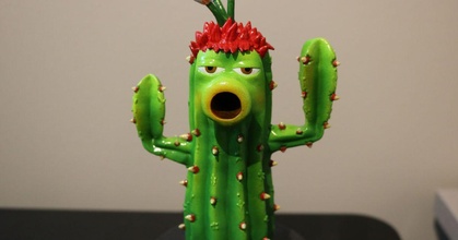 cactus impianti zombie caoscoretech Scarica gratuito stl modello printablescom 3d Modelli giocattoli Giochi azione figure statue arte carattere pianta 3d print model - Mito3D