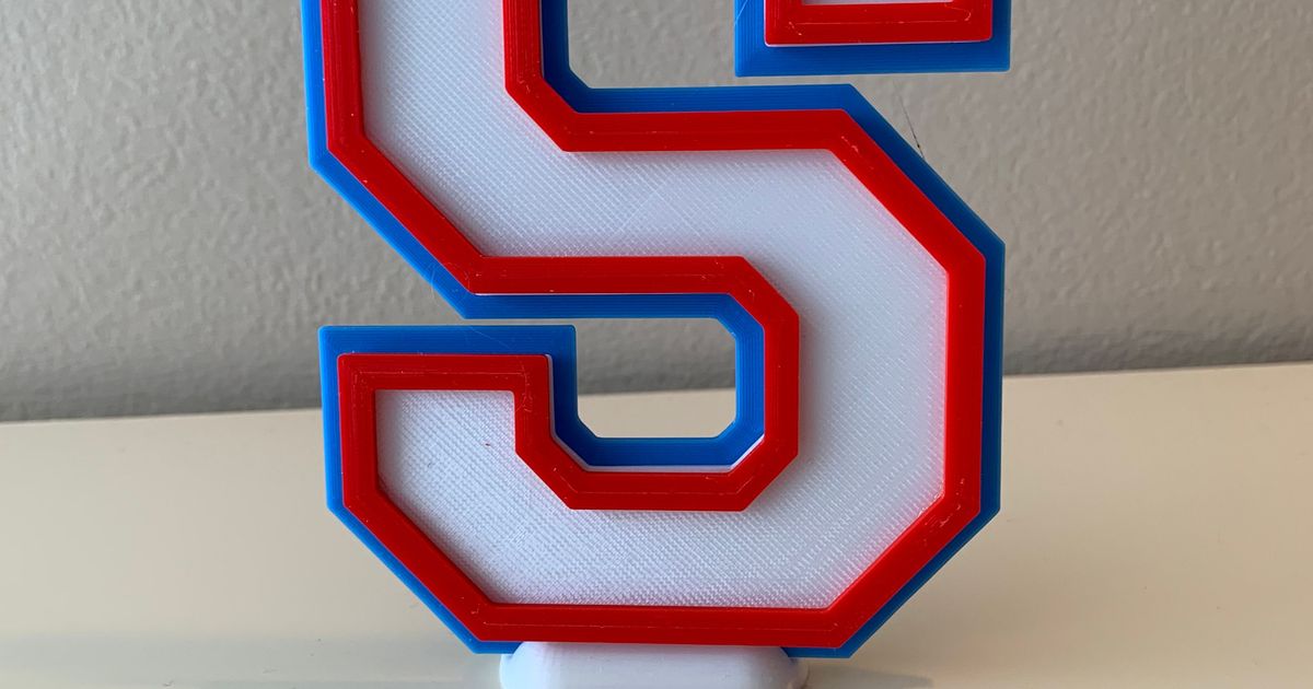 3d letras colegio Deportes colores Arte descargar gratis stl modelo imprimiblescom modelos casa decoración 3dlettering alfabeto 3D print model - Mito3D