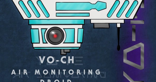 vo-ch -- air monitoring droid bugman 140 download free stl model printablescom 3d models hobby & makers rc robotics clean homeautomation safety 3d print model - Mito3D