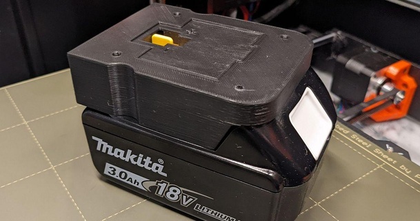 makita 18v adapter - remix 3mm bolts ltlowe download free stl model printablescom 3d models hobby & makers tools battery batteryadapter lxt 3d print model - Mito3D