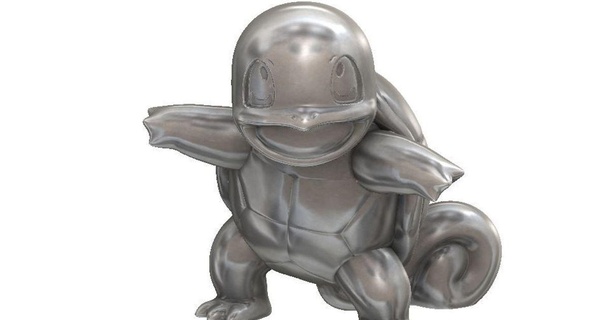 squirtle - carapuce val download free stl model printablescom 3d models toys & games action figures statues pkm pokemon 3d print model - Mito3D