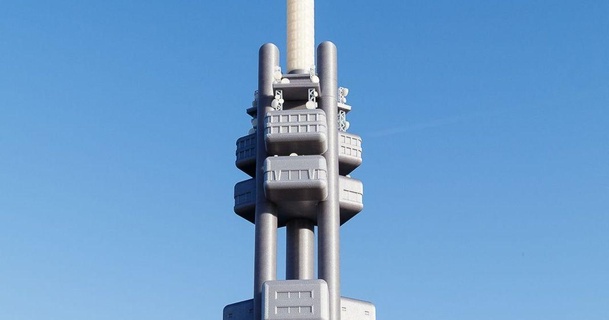 kovsk zizkov tower prague vladimir kafka download free stl model printablescom 3d models world & scans architecture urbanism 3d print model - Mito3D