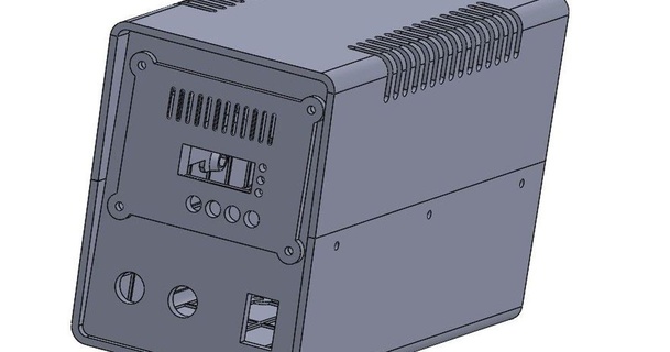 case power supply b3603 ino download free stl model printablescom 3d models hobby & makers electronics powersupply 3d print model - Mito3D
