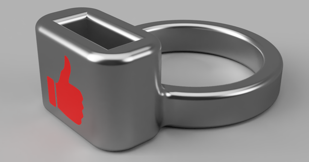 usb thumb ring jamie claye download free stl model printablescom 3d models gadgets spy thumbdrive 3d print model - Mito3D