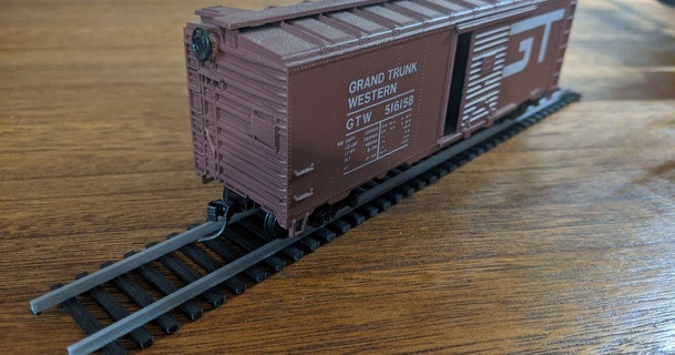 ho scale 9 straight track sdhayes download free stl model printablescom 3d models hobby & makers ideas hoscale hoscaletrain train 3d print model - Mito3D