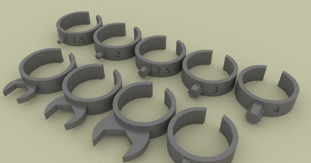 herramienta anillos haría chico descargar gratis stl modelo imprimiblescom 3d modelos impresoras accesorios ajustamiento Allen bague maleficio imprimante 3d print model - Mito3D