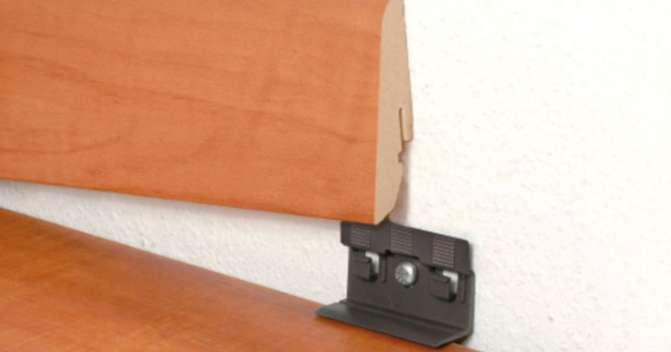 support plinthe dama Télécharger libre stl modèle imprimablescom 3d modèles Ménage maison équipement plancher vinyle stratifié pince montage 3d print model - Mito3D