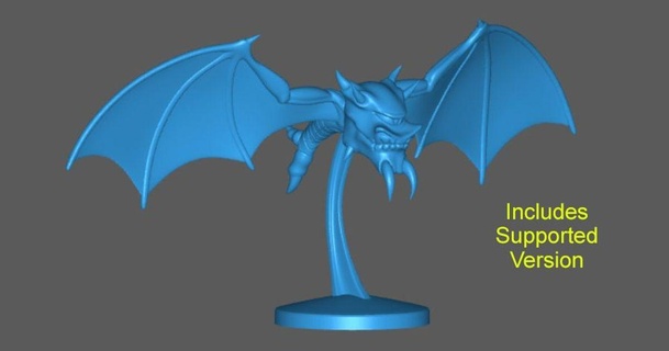 cyclops vargouille np-dev download free stl model printablescom 3d models toys & games rpg figures creature dnd dragons dungeons 3d print model - Mito3D