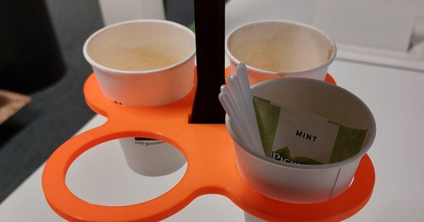 Kaffee Tasse Halter Unterstützung 60mm Jerr 074 download frei stl Modell Printablescom 3d Modelle Haushalt Haus Ausrüstung Kaffeetasse Getränkehalter prusament Prusamini 3d print model - Mito3D