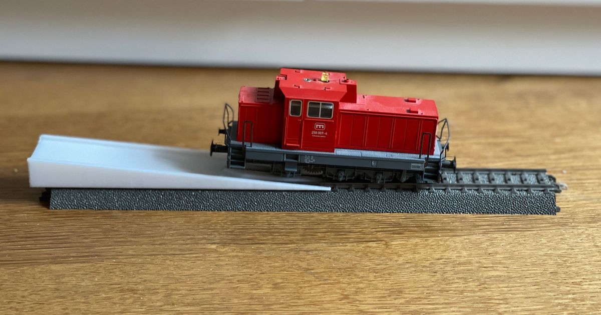 réenraillement aide rklin Piste laboratoire sprint ben Télécharger libre stl modèle imprimablescom 3d modèles loisir fabricants rc robotique jauge h0 maerklin 3D print model - Mito3D