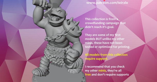 fantoccio barbaro baracca Scarica gratuito stl modello printablescom 3d Modelli giocattoli Giochi rpg figure dnd mini miniatura pagliaccio 3d print model - Mito3D