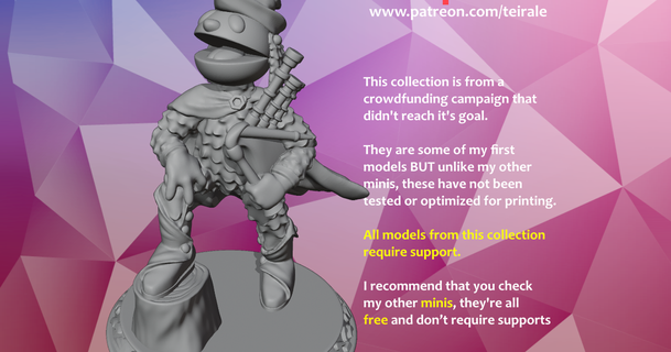 marioneta bardo choza descargar gratis stl modelo imprimiblescom 3d modelos juguetes juegos rpg cifras dnd mini miniatura muppet 3d print model - Mito3D