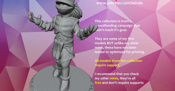 marioneta hechicero choza descargar gratis stl modelo imprimiblescom 3d modelos juguetes juegos rpg cifras dnd mini miniatura muppet muppets 3d print model - Mito3D