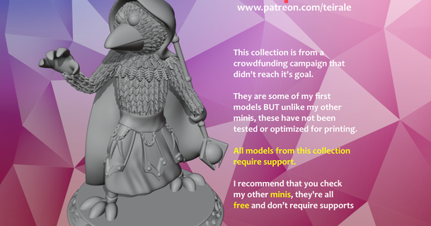 marioneta brujo choza descargar gratis stl modelo imprimiblescom 3d modelos juguetes juegos rpg cifras dnd mini miniatura muppet muppets 3d print model - Mito3D