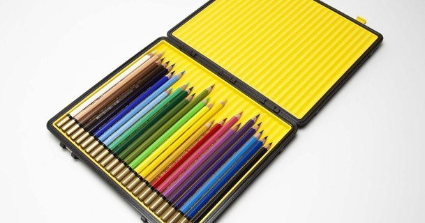 grande heavy duty lápiz caso funda 24 michal Niños descargar gratis stl modelo imprimiblescom 3d modelos casa oficina color crayonbox lápices tarea pesada 3d print model - Mito3D