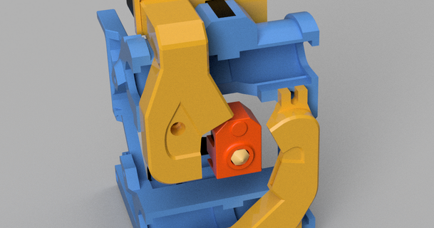 Ícaro doble 5015 soplador ventilador modificación Humebeam descargar gratis stl modelo imprimiblescom 3d modelos impresoras actualizaciones dual5015 fanducto icarusmod 3d print model - Mito3D