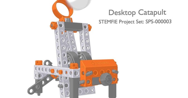 stemfie desktop catapult stemfie3d download free stl model printablescom 3d models toys & games building constructionset constructiontoys stem stemeducation 3d print model - Mito3D