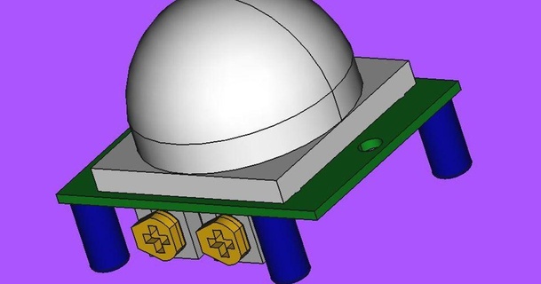 pir hc sr501 adım biçim Küçük el indir Bedava stl model printablescom 3d modeller hobi yapımcılar elektronik 3d print model - Mito3D